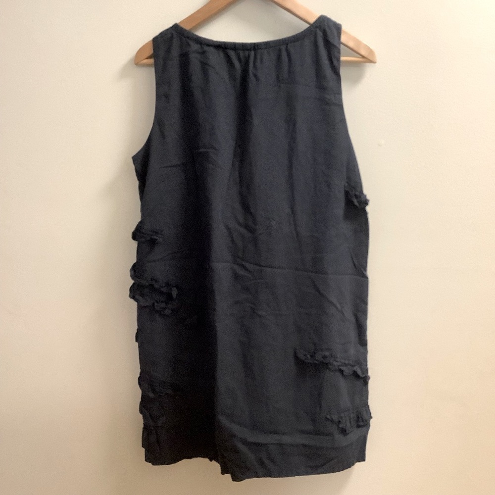 J. Crew Ruffled Dress. Size M - Picture 2 of 6